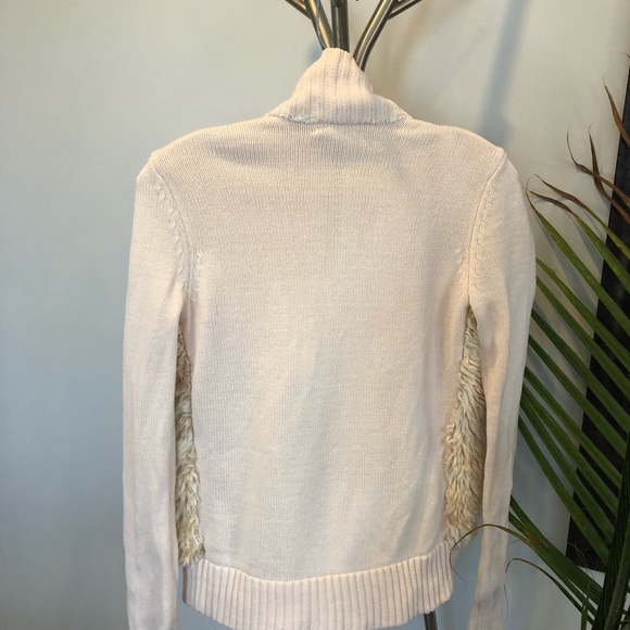 Calvin Klein light beige fur jacket - Picture 4 of 4